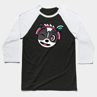 Winking Melody Skunk Baseball T-Shirt